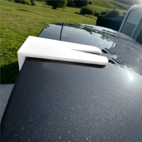 3pcs Front Hood Front Trunk Logo Alignment Template Tool for  Model Y Juniper 2024 Car Logo Positioning Tool 2