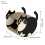 Lit pour animaux de compagnie, vache, chat, chaton, chiot, 3