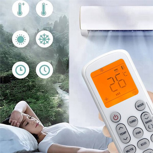 Replace A/C Remote Control for  Air Conditioner Remote Control with Backlight 2