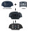 Universal Backup Camera Bracket Adapter for Furrion Pre-Wired Mount Pre-Install Mounting Kit with Pig Tail Wire Plug 5