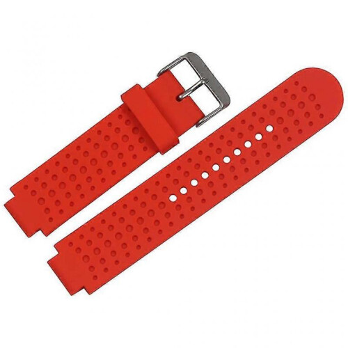 (Red) For Forerunner 25 Adjustable Bracelet Silica Watch Band With Screwdriver 2