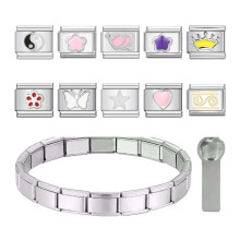 Creative Italian Charm Bracelet Set Handcrafted Links-Set 2