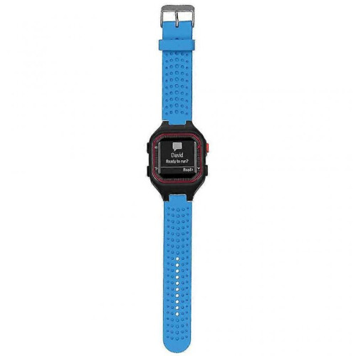 (Blue) For Forerunner 25 Adjustable Bracelet Silica Watch Band With Screwdriver 1