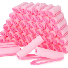 56PCS Foam Hair Rollers 0.59in Heatless Curlers for Overnight Styling Soft Sponge for All Hair