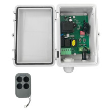Universal AC220V Rohrmotor-Empfänger Garagentor-Steuerplatine mit Fernbedienung für Rollladentoröffner
