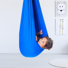 (100*280CM, Deep blue) 2022 New Aerial Yoga Swing Set Hammock Kit For Flexibility Pain Relief