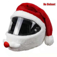 (S, L) Motorcycle Helmet Hat Christmas Cap Gift Cover Motorbike Funny Heeds Crazy Case Crash For Outdoor Personalized Full Helmets