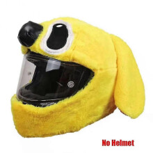 (S, Stitch yellow) Motorcycle Helmet Hat Christmas Cap Gift Cover Motorbike Funny Heeds Crazy Case Crash For Outdoor Personalized Full Helmets