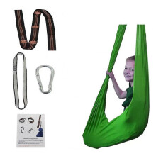 (150*280CM, green) 2022 New Aerial Yoga Swing Set Hammock Kit For Flexibility Pain Relief
