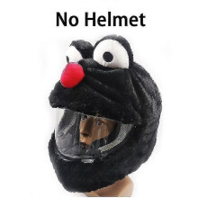 (L, Elmo black) Motorcycle Helmet Hat Christmas Cap Gift Cover Motorbike Funny Heeds Crazy Case Crash For Outdoor Personalized Full Helmets