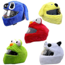 (L, Elmo red) Motorcycle Helmet Hat Christmas Cap Gift Cover Motorbike Funny Heeds Crazy Case Crash For Outdoor Personalized Full Helmets