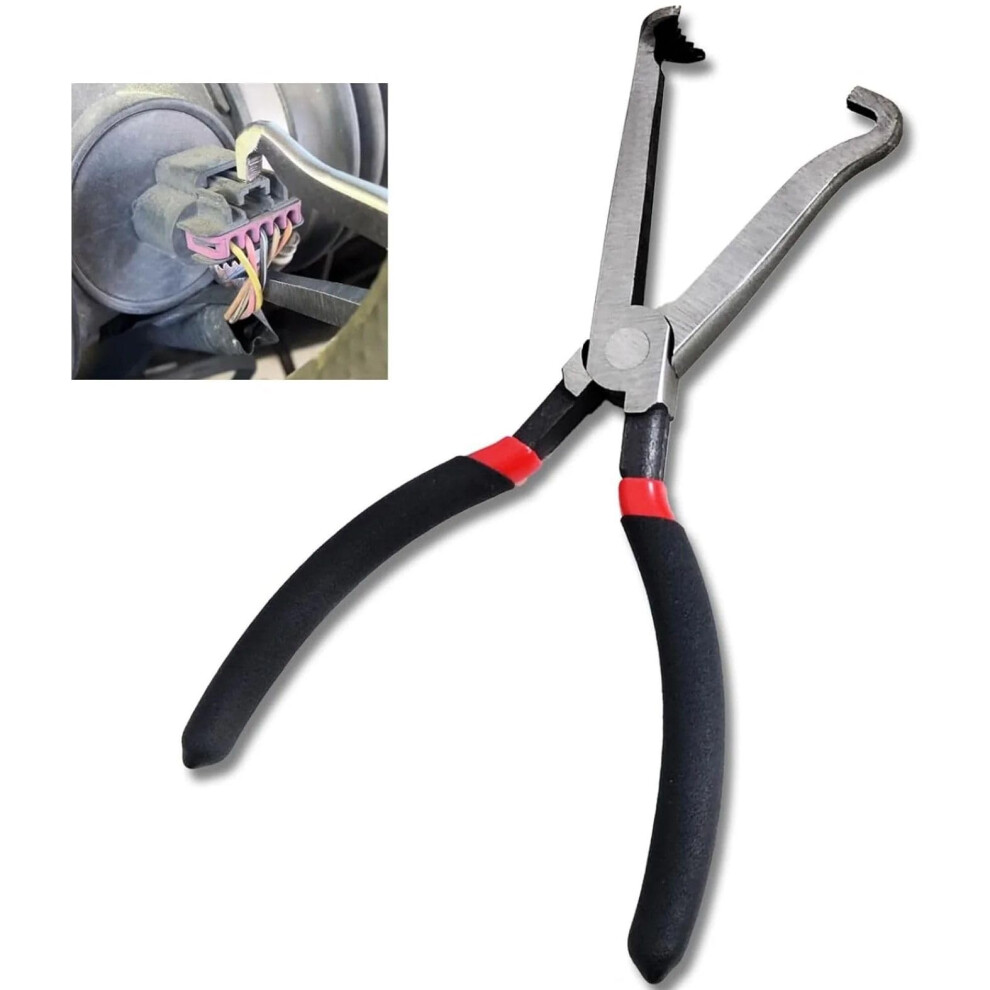 Electrical Connector Pliers For Quick Automotive Disconnect With Ergonomic Grip And Narrow Access 9001264020859