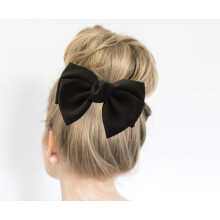 Stilvolle Haarspangen, hochwertiges, umweltfreundliches Vintage-Satin-Samtband für Damen und Mädchen, tragbar und multifunktional (6 verschiedene