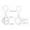 Αδιάβροχο Smart Tag Tracker, Bluetooth Key Finder με μεγάλη διάρκεια ζωής μπαταρίας για καθημερινή 3