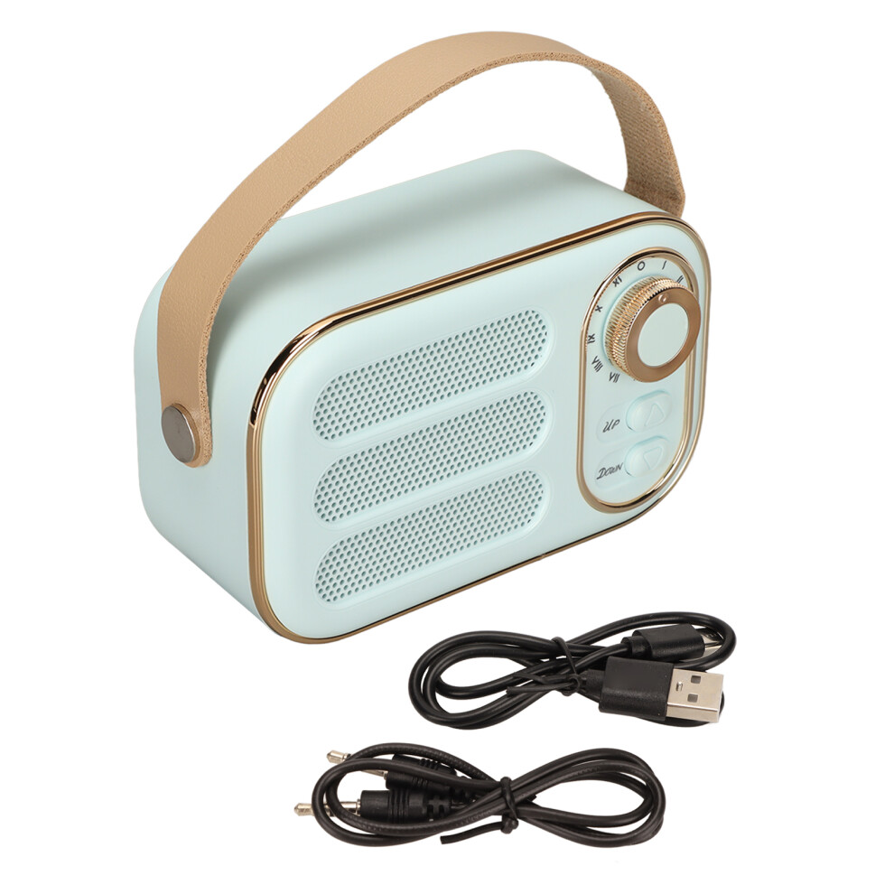 Vintage Decor, Portable Mini Radio With Retro Bluetooth Speaker For Every Occasion 9416038644634
