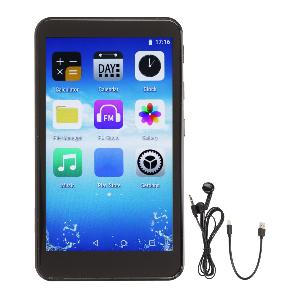 Wireless Mp3 Player With Bluetooth 5.0 Wifi Connection Supports Android Os Voice Recorder Multi-Format Music Playback Excellent Audio Visual Experienc 9416038677144