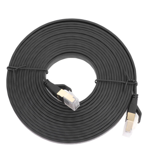 Καλώδιο Ethernet Cat8 υψηλού εύρους ζώνης, γρήγορη μεταφορά δεδομένων, θωρακισμένη 1