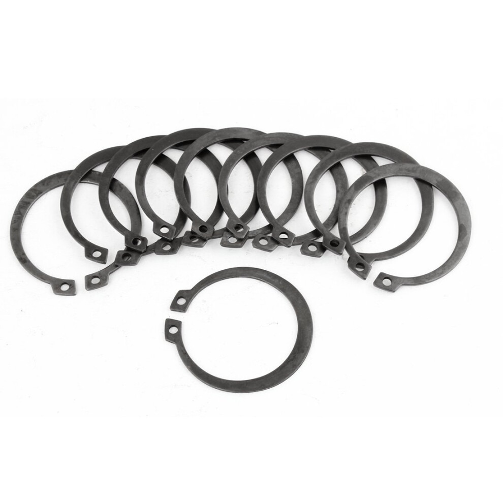 35Mm X 42Mm External Circlip Snap Rings Metal Retaining Rings For Shaft Secure Fit 10 Pcs 9426802852592