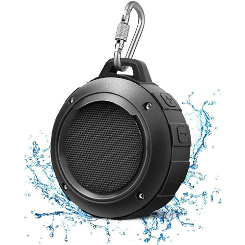 Σύντροφος για το ντους: Ηχείο Bluetooth, IPX7 Αδιάβροχο, Φορητά ηχεία με ενσωματωμένο