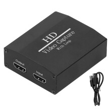 Stream og optag mesterværk, 4K HDMI Loop Out til HD-oplevelser, kompatibel softwarepakke til Windows, Android, macOS, god kvalitet, god