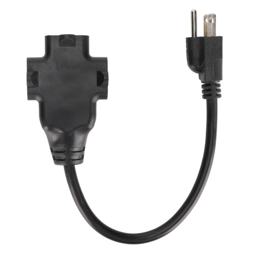 Κοντό καλώδιο επέκτασης ρεύματος UL Certified16AWG15A βαρέως τύπου με κλιπ Alligator Saver για
