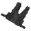 Universal Walkie Talkie Vest, Βολική ζώνη στήθους μεταφοράς με ραδιοφωνικό δέκτη και 2