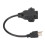 Κοντό καλώδιο επέκτασης ρεύματος UL Certified16AWG15A βαρέως τύπου με κλιπ Alligator Saver για 6
