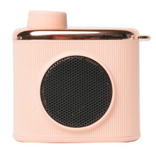 Altoparlante Bluetooth elegante, suono cristallino con finitura in metallo, portatile e perfetto per il tuo stile di vita.
