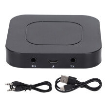 3D Surround Bluetooth-mottagare, HiFi-ljudadapter med lång räckvidd för sömlös musikströmning till din TV och hemmastereo