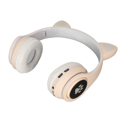 Ακουστικά Bluetooth Cat Ear για Κορίτσια και Έφηβες, Άνετο, Πτυσσόμενο Σχεδιασμό με 2