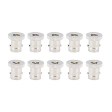 Coaxiale adapter met laag verlies, vergulde BNC-female naar SMA-male connector, geschikt voor RF-toepassingen, communicatieverbindingen,