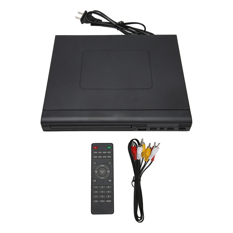 Region Free Dvd Player For Tv With Hdmi, Cd And Mp3 Support Progressive Scan Usb Port Anti Skip Protection Lcd Display Remote Control 9416038698828
