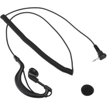 G-vormige oortelefoon met heldere geluidskwaliteit, ergonomisch ontwerp, zachte en comfortabele oorhaak voor Motorola Icom radio's, 3,5 mm stekker.