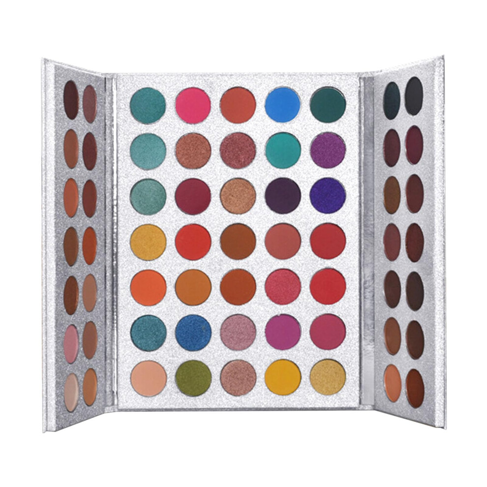 63 Colors Eyeshadow Palette, Professional  Pigment Matte and Glitter Rainbow Shades for Eye Makeup