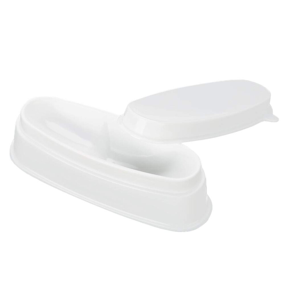 Nail Dipping Powder Container with Finger Rest for Precise French Tip Manicure NonSlip Base
