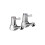Bristan Bristan VAL2 1/2 C CD Value Basin Taps, Chrome 2