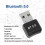 Προσαρμογέας Bluetooth5.3USB για υπολογιστή, φορητό υπολογιστή, γρήγορο και άλλο, μίνι 2