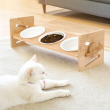 Height Adjustable Pet feeder for Cats & Dogs