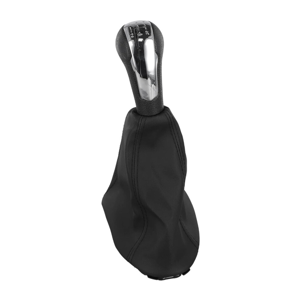Bright Gear Shift Knob For Chevrolet Spark With Dust Cover, Smooth Changes, Interior Upgrade Silver 9426802855487
