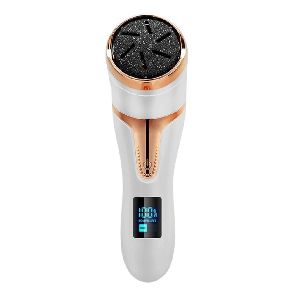 Electric Foot File Callus Remover for Feet IPX7 Waterproof TwoSpeed Rechargeable Pedicure Tool