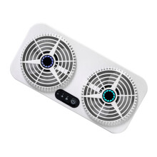 USB Car Cooling Fan with USB Powered Air Circulation, Odor Removal, Heat Protection for Vehicle Interior
