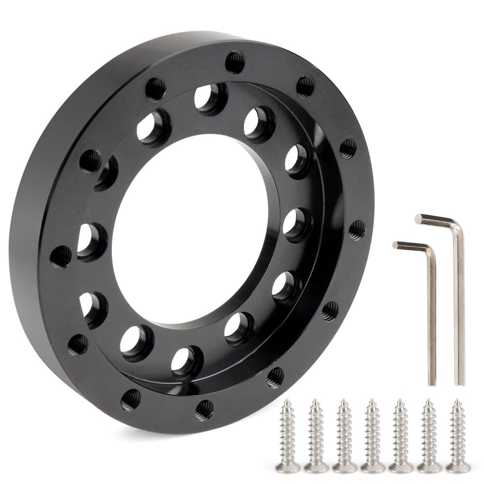 70Mm Steering Wheel Adapter For Logitech G25 G27, Sim Racing Hub Compatible With Sparco Omp Momo 9001264023492