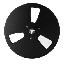 Lege bandspoel van aluminiumlegering, universeel ontwerp, opwikkelspoel voor bandrecorders, nauwkeurige afmetingen zorgen voor een perfecte pasvorm,
