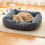 Living And Home (Dark Grey, Medium) Soft Pet Bed with PP Cotton Filling 1