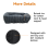 Living And Home (Dark Grey, Medium) Soft Pet Bed with PP Cotton Filling 4