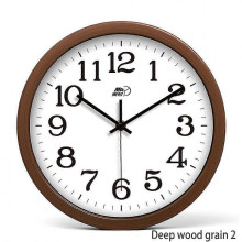 (10 Inch Dark) Home Office Hotel Wall Clocks Non-ticking Silent Hanging Clock Suitable For Birthday Gift