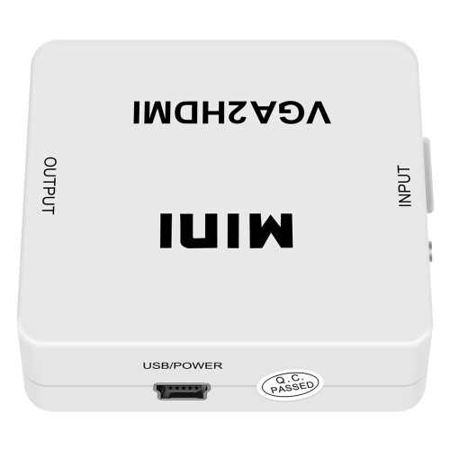 Προσαρμογέας HDMI, Μετατροπή υψηλής απόδοσης από VGA σε HDMI για ενσωμάτωση ήχου και 1