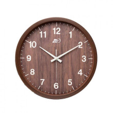 (8 Inch Dark) Home Office Hotel Wall Clocks Non-ticking Silent Hanging Clock Suitable For Birthday Gift