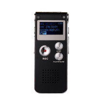 Oplaadbare spraakrecorder met ruisonderdrukking en spraakgestuurde opname voor colleges. Heldere spraakopname, eenvoudige bediening en afspeelfunctie.