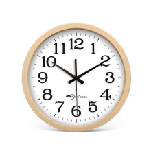 (10 Inch Light) Home Office Hotel Wall Clocks Non-ticking Silent Hanging Clock Suitable For Birthday Gift